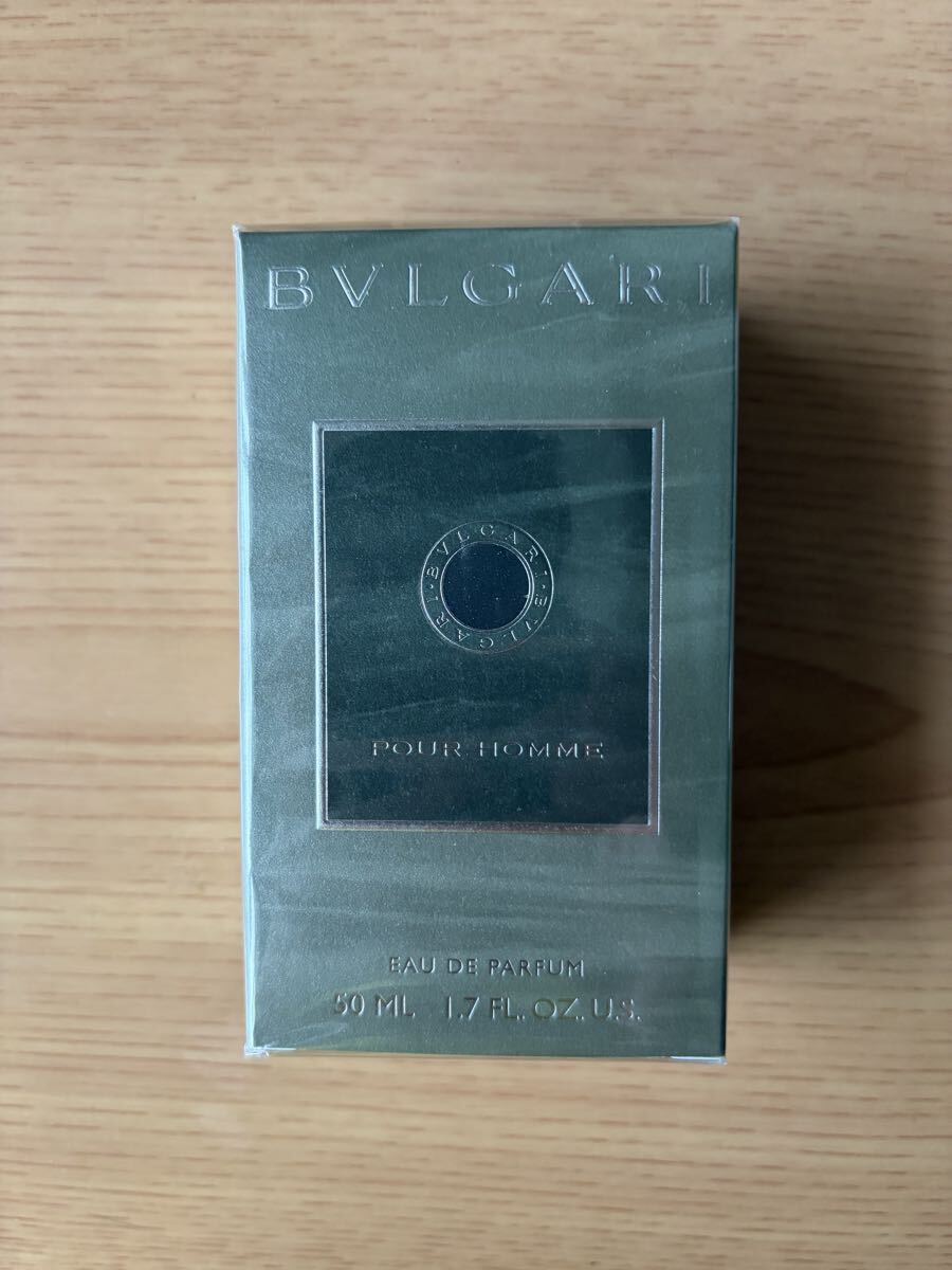 BVLGARI POUR HOMME ブルガリ　プールオム　オードパルファム 50ml 未開封　おまけ付き