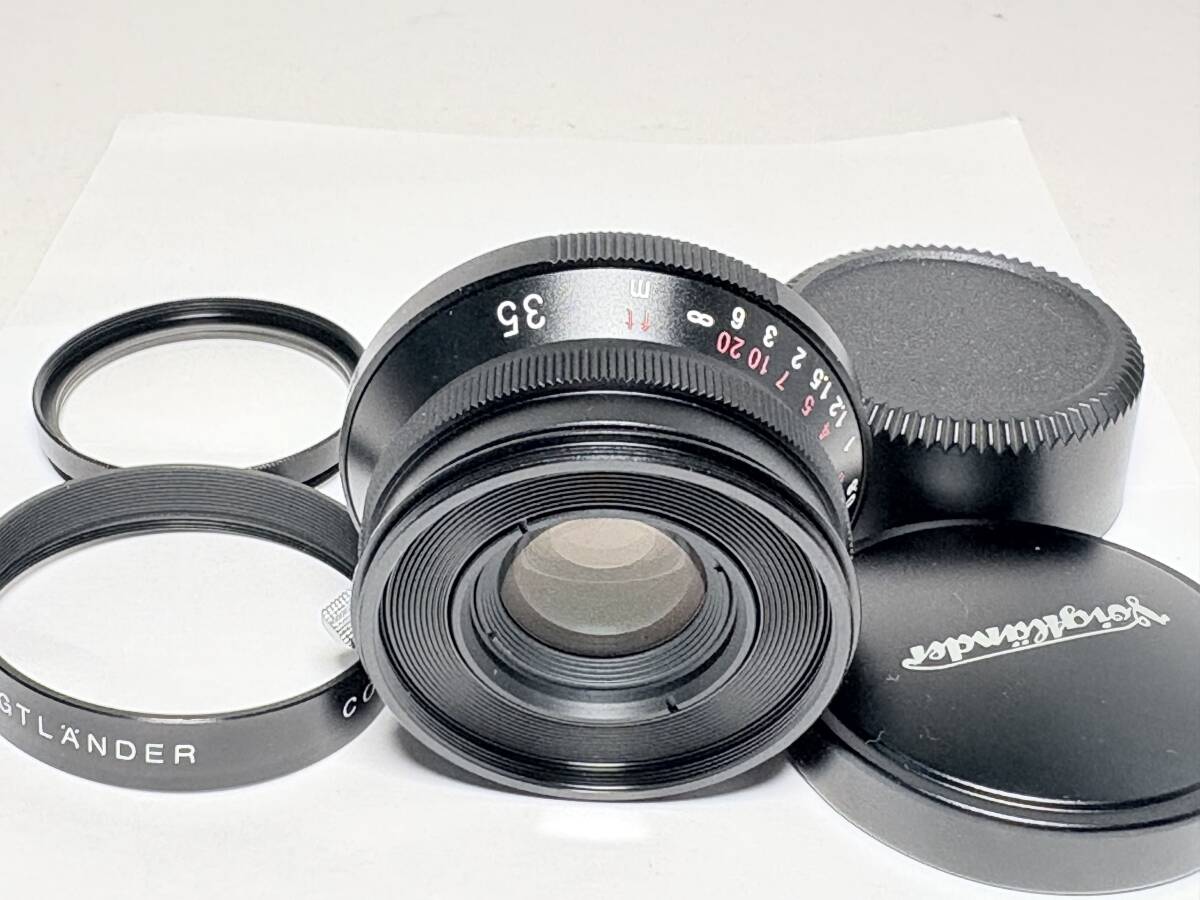 極上品 Voigtlander COLOR SKOPAR 35mm F2.5 Cタイプ
