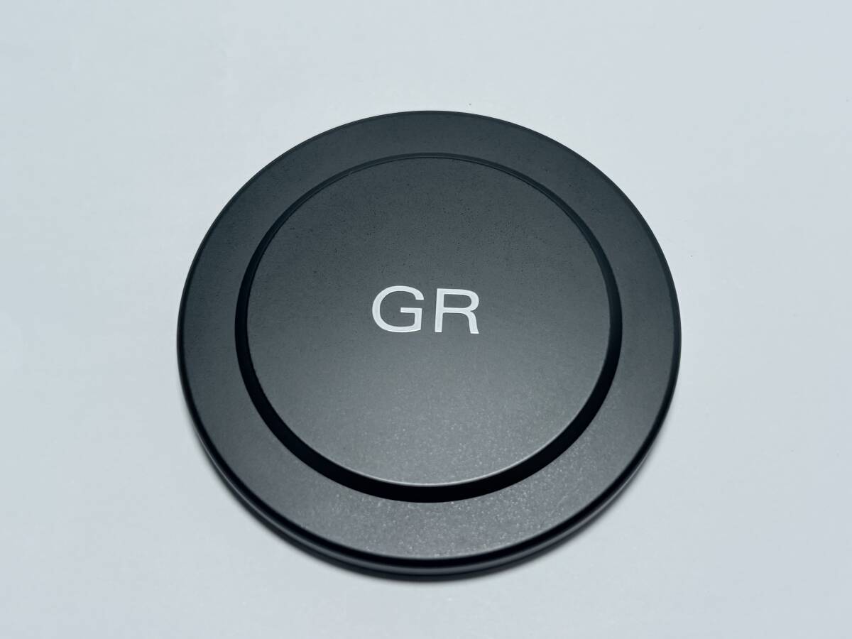希少品 リコー GR 28mm F2.8 メタルキャップ ブラック