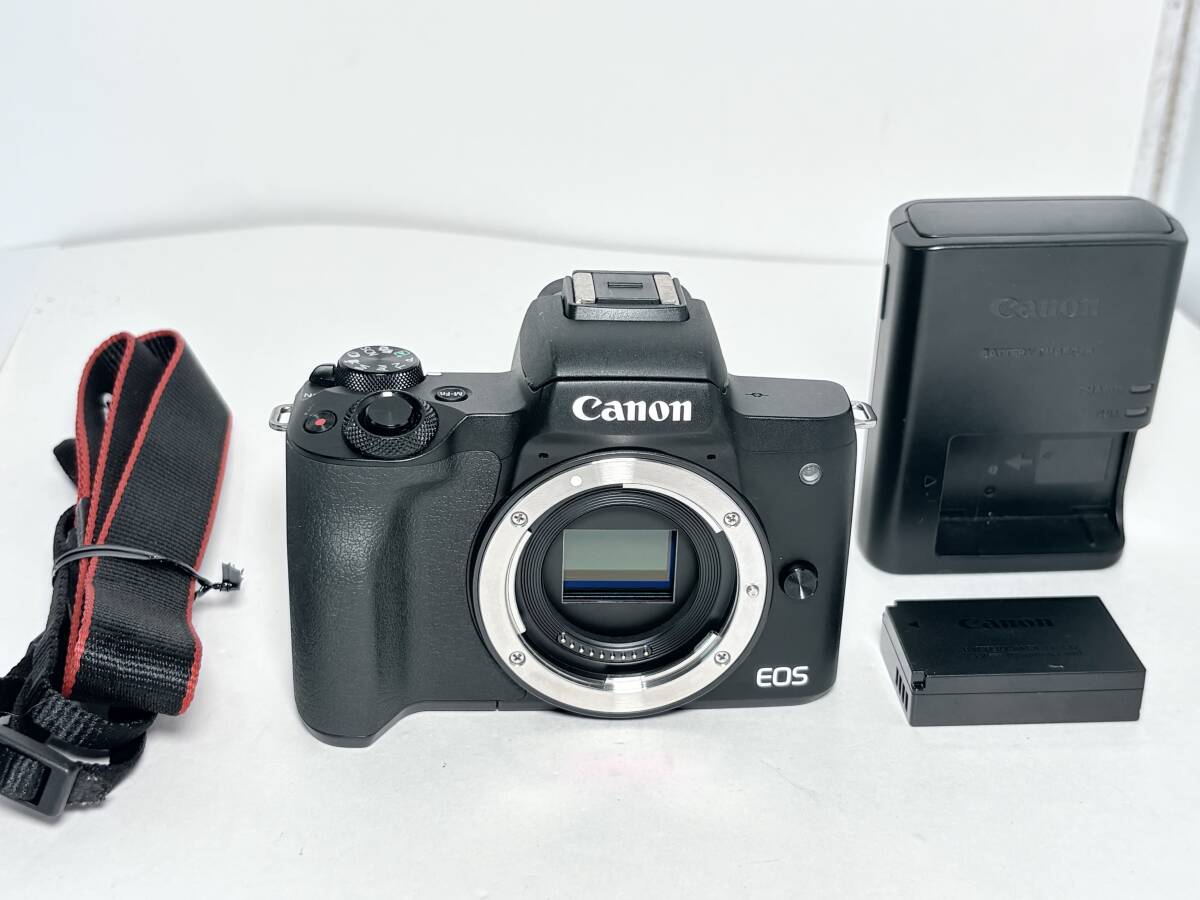 良品 キヤノン EOS Kiss M ボディ ブラック