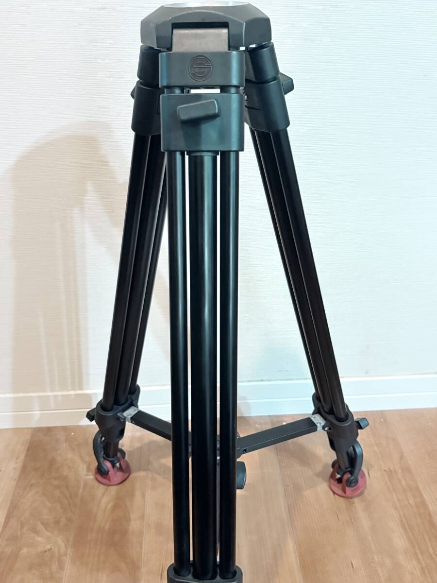 良品 Sachtler ENG 75 2D 75mmボール アルミ三段三脚