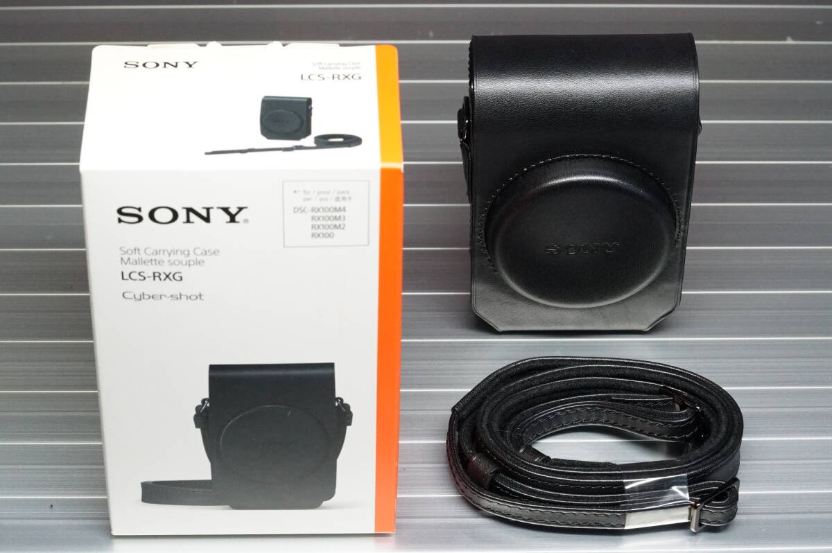 SONY ソニー ソフトキャリングケース LCS-RXG ブラック DSC-RX100