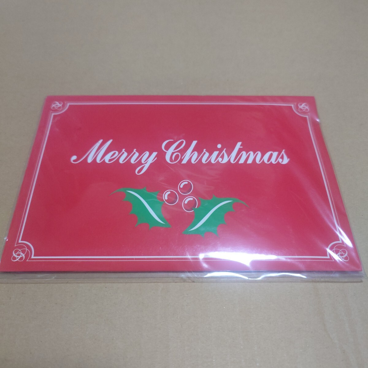 ときめきメモリアル 藤崎詩織オフィシャルファンクラブ クリスマスメッセージカード