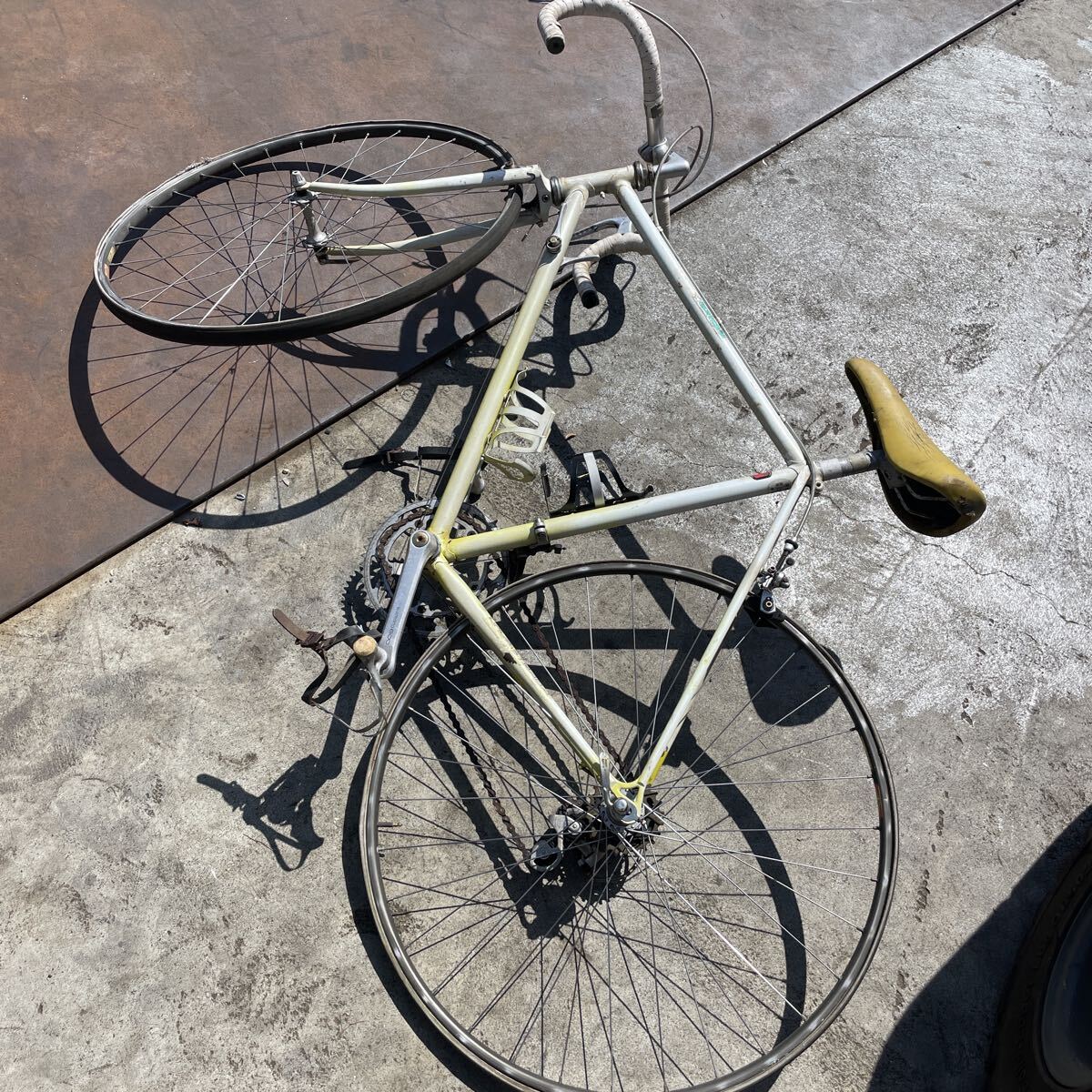 佐川着払い　shimano greenpia road ロードバイク　シマノ600カスタム　tange2