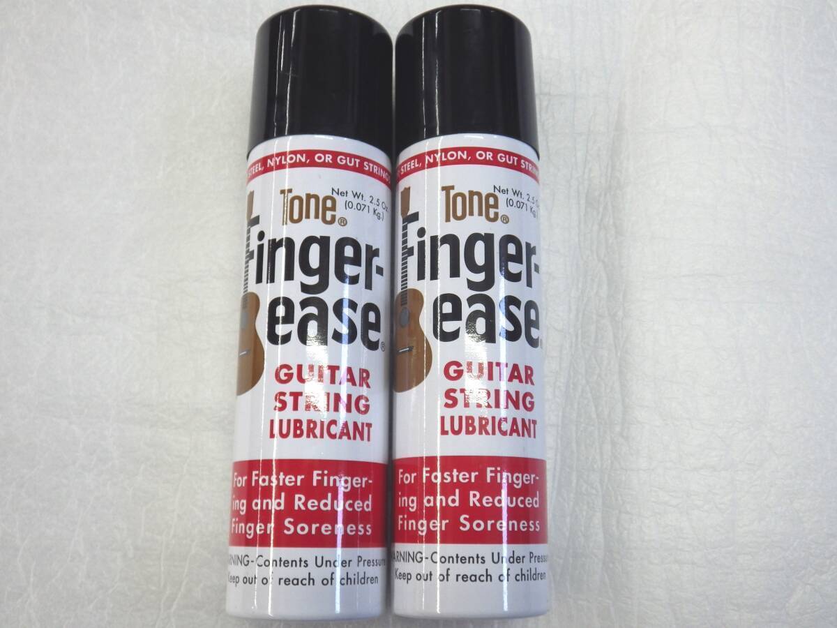 定番のギター弦潤滑スプレー　TONE　トーン　Finger-ease　フィンガーイーズ　2本セット　国内正規品　