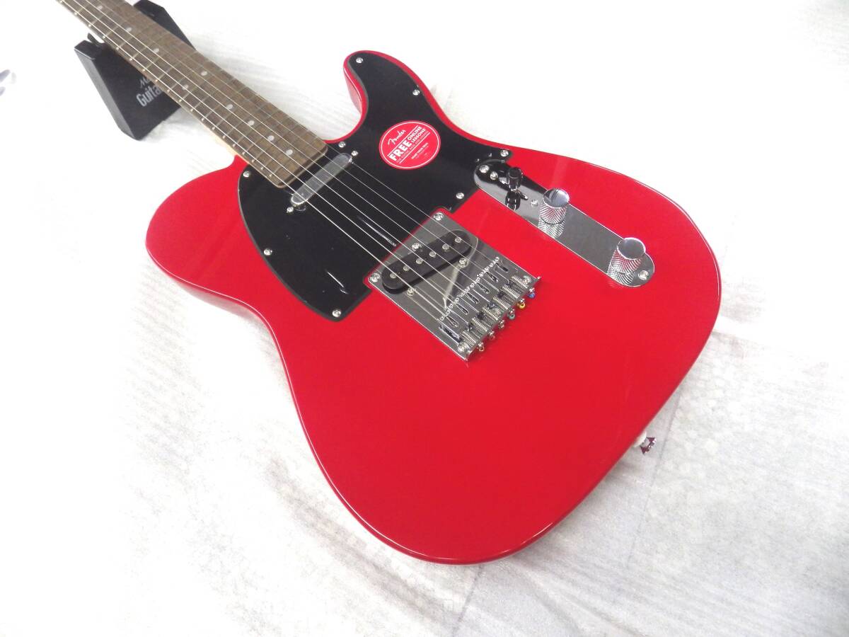 Squier by Fender スクワイヤー by フェンダー エレキギター　ソニック　テレキャスター レッド