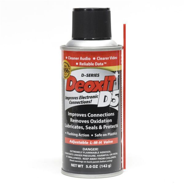 CAIG DeoxIT 5oz D5S-6　接点復活剤　コネクタ、接点、金属パーツ用の接点復活・保護剤　ギターやアンプ　オーディオの接点復活にどうぞ