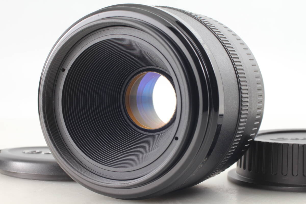 【美品】Canon EF 50mm F2.5 Compact Macro 単焦点マクロレンズ 動作確認済 EF-2143