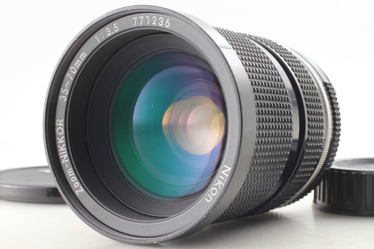 【美品】Nikon Ai Zoom NIKKOR 35-70mm F3.5 MF 標準ズームレンズ 動作確認済 EF-2173