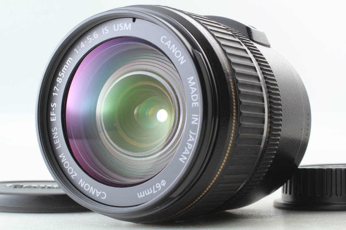 【美品】Canon EF-S 17-85mm F4-5.6 IS USM 標準ズームレンズ 動作確認済 EF-2177