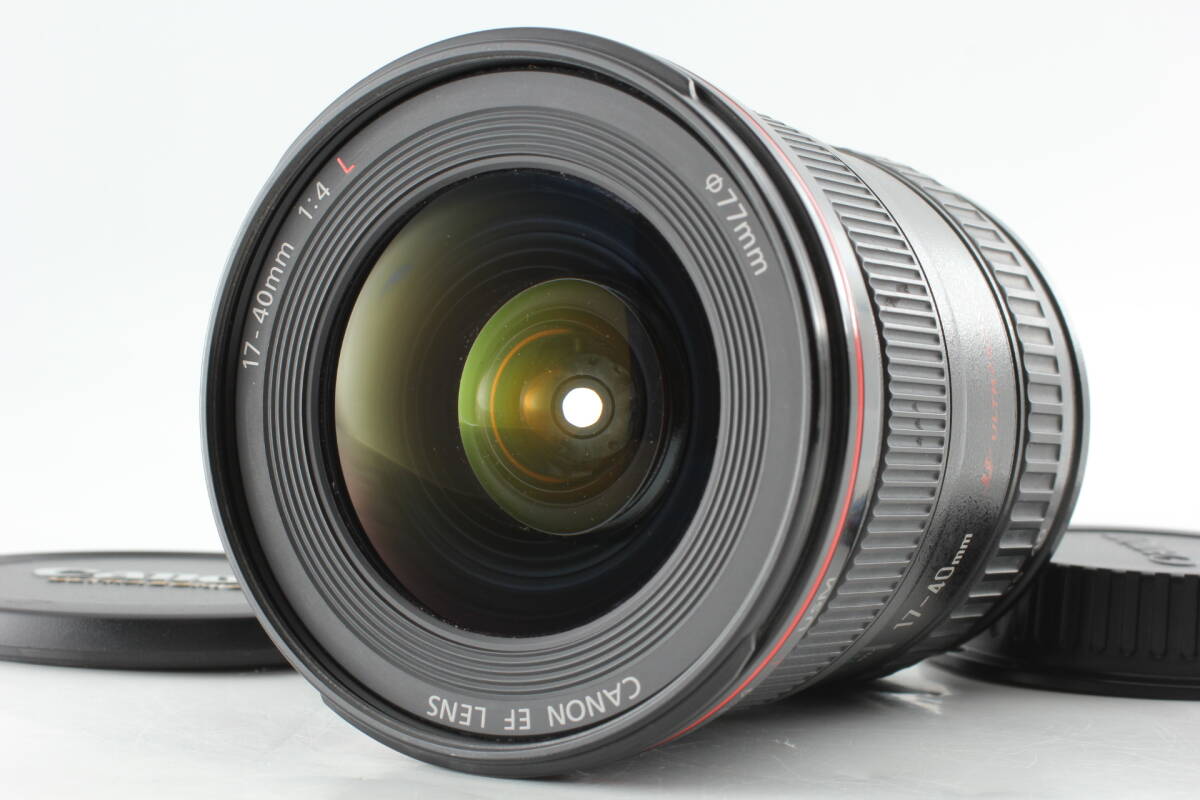 【美品】Canon EF 17-40mm F4 L USM 広角ズームレンズ 動作確認済 EF-2182