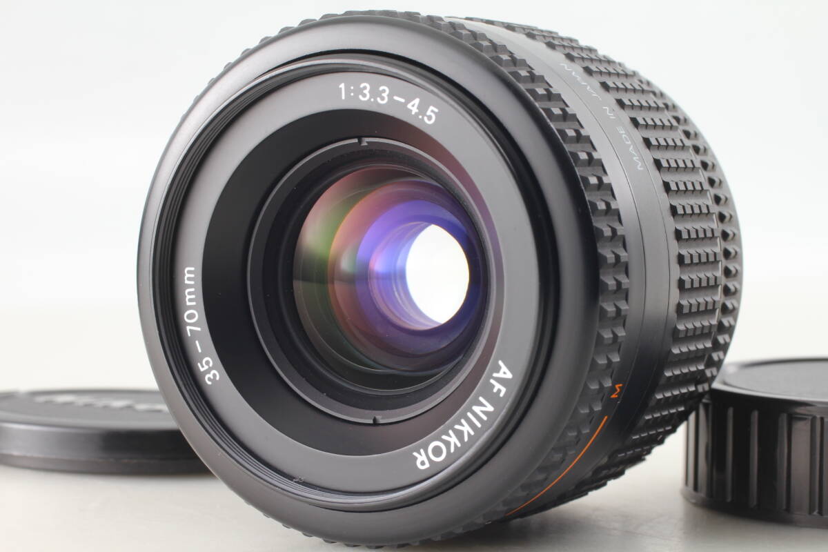 【美品】Nikon AF NIKKOR 35-70mm F3.3-4.5 標準ズームレンズ 動作確認済 EF-2203