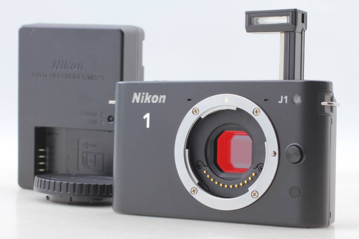 Nikon 1 J1 ブラック ミラーレス一眼カメラ ボディ 動作確認済 EF-2037