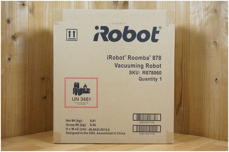 【新品未開封】 iRobot ★ アイロボット ★ ロボット掃除機 ルンバ ★ Roomba 878 R878060 ★ ジャパネットたかたオリジナル