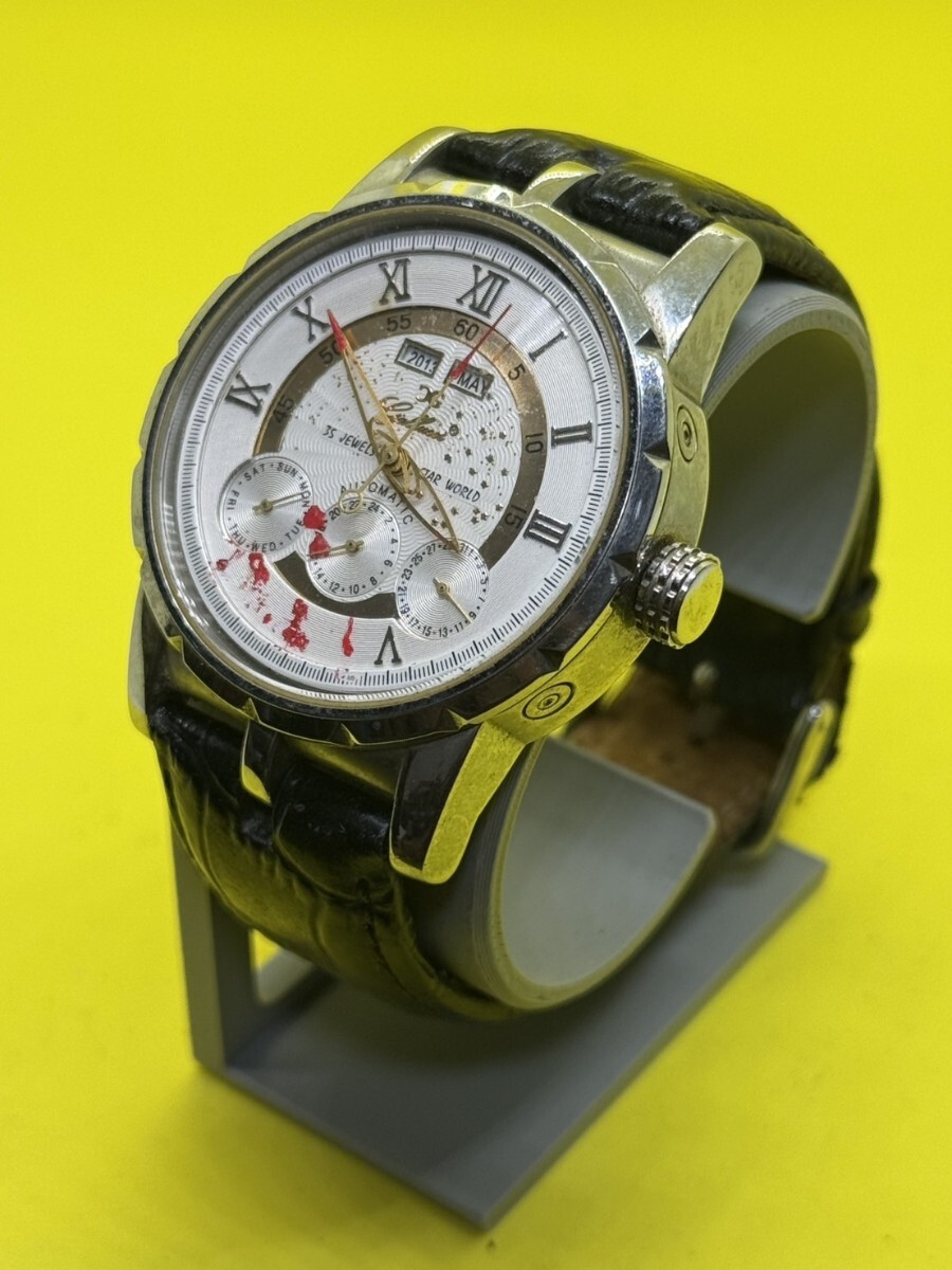 ア-5 Gallucci 腕時計 自動巻き メンズ ガルーチ スケルトン