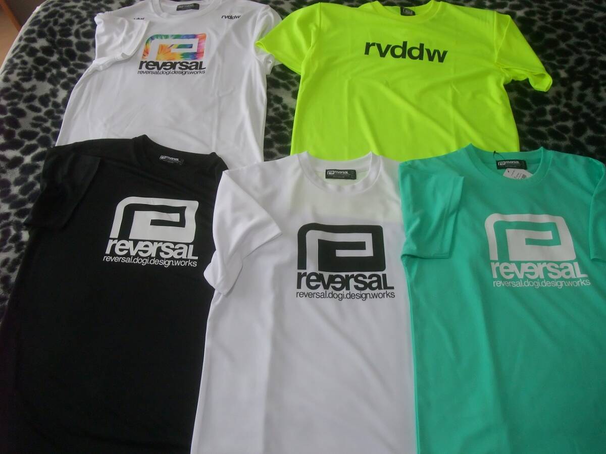 リバーサル　BIG MARK DRY MESH TEE rvbs052/ドライメッシュ Tシャツ　5着セット