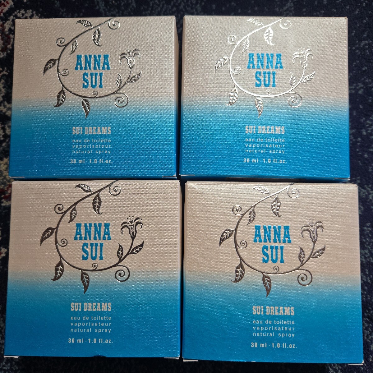 アナスイ ANNA SUI オードトワレ 香水 スイドリームス　30ml　4本セット　未使用