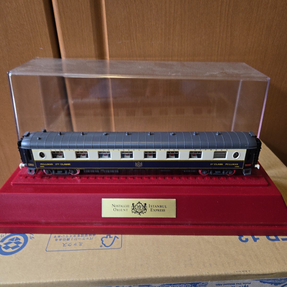 「ノスタルジー・イスタンブール・オリエント急行」の鉄道模型（ディスプレイモデル）