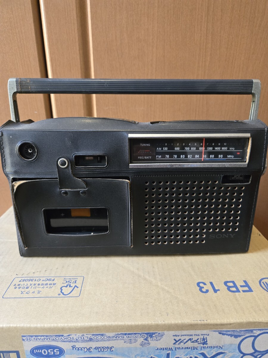 SONY CF-1980 ラジカセ 昭和レトロ ビンテージ 当時物 ジャンク