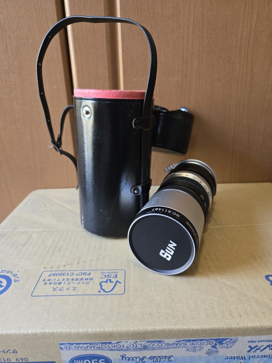 SUN 85-210mm F4.5-5.6 望遠レンズ NO.311497 ケース付き