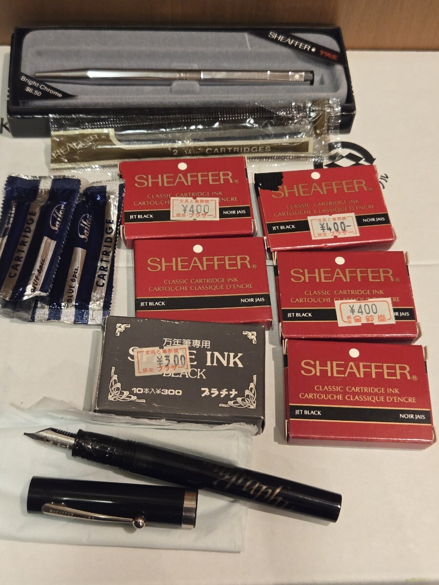 SHEAFFER 万年筆 ボールペン インクカートリッジ まとめ売り シェーファー