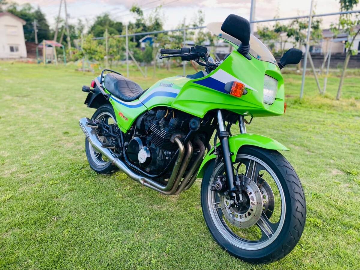 カワサキ GPZ750F!距離18228km!茨城県！全国配送可！動画あり！書類付！(検 CB650R!CB750F!CBR600RR!NC700XA!トリケシ!レブル500! )