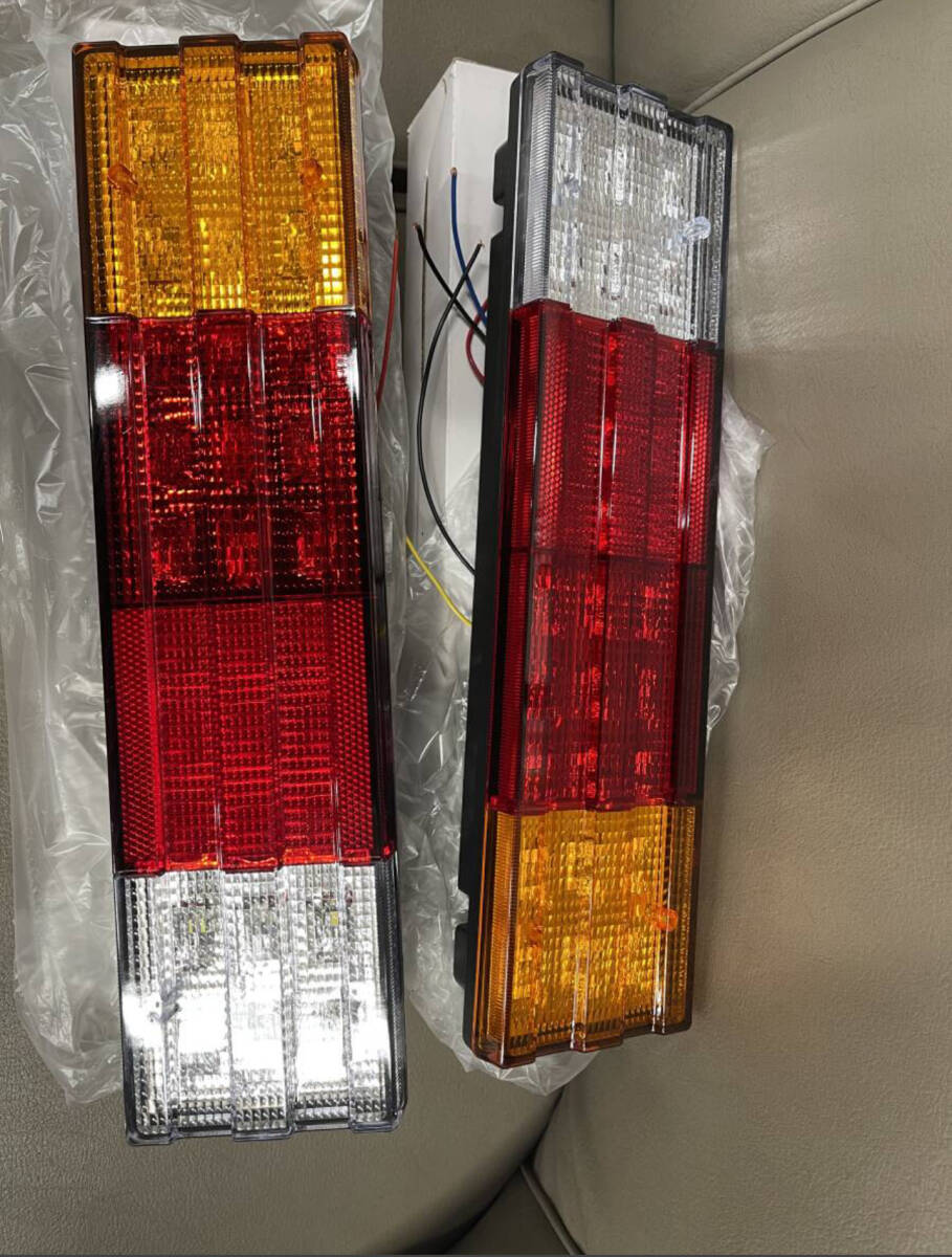 ベンツ アクトロスタイプ 社外フルLED テールランプ 左右 検索 LEDテール ウインカー テールライト ブレーキ トラック ボートトレーラー