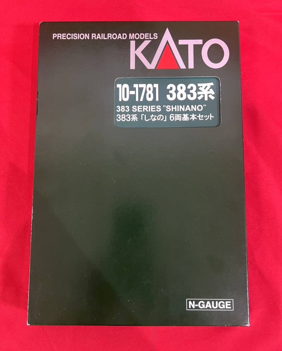 KATO 10-1781 383系 「しなの」6両基本セット 説明書有