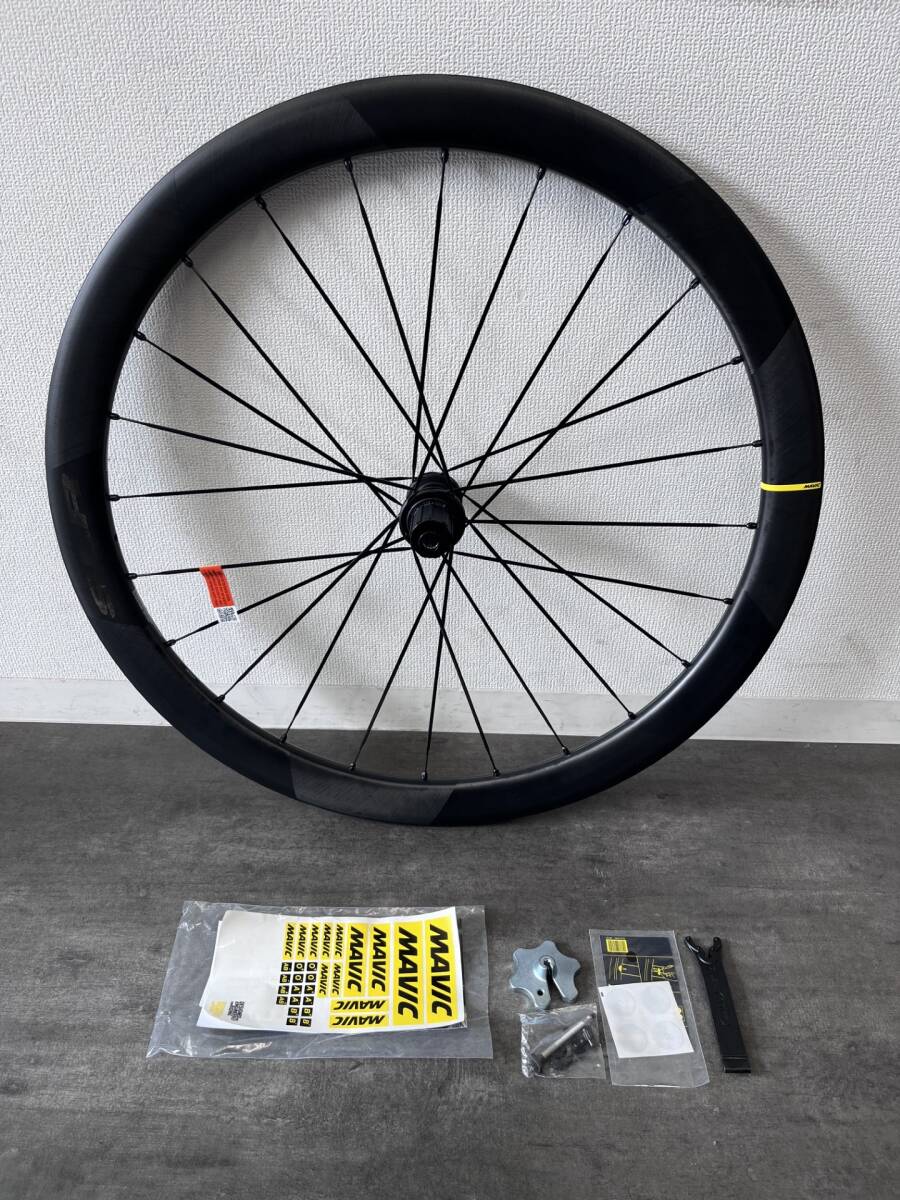 ②■新品未使用　正規品　MAVIC COSMIC SLR45 794g 　マヴィック　コスミック SLR45　ディスク　リム内幅19ｍｍ　後のみ■