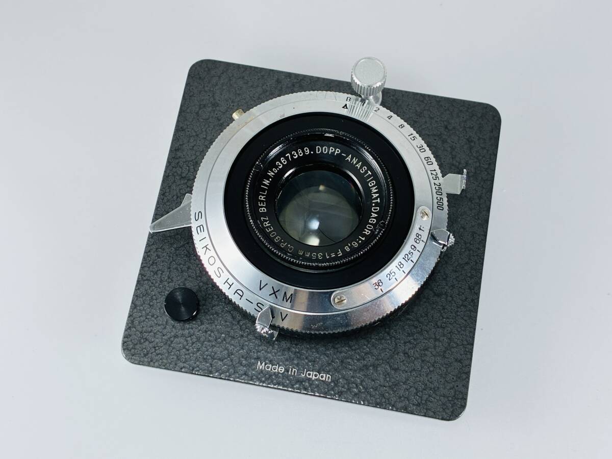 ★珍品動作品★ SEIKOSYA-SLV / C.P.GOERZ BERLIN DAGOR 135mm F6.8 #S0301