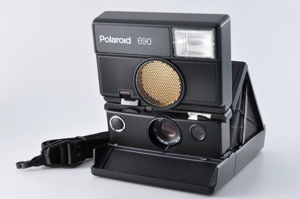 【動作確認済み】 Polaroid 690 ポラロイド 一眼レフ インスタントフィルムカメラ #1435