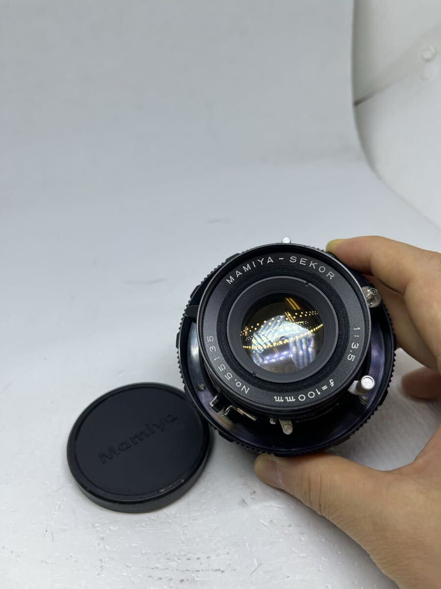 ★美品★ マミヤ MAMIYA-SEKOR 1:3.5 f=100mm レンズ 中判カメラ ☆綺麗な光学☆動作品☆　現状渡し