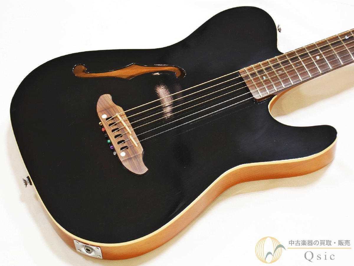 [美品] SCHECTER OL-FL-BLK 薄胴ボディで気軽に鳴らせるエレアコ [QM663]【神戸店在庫】