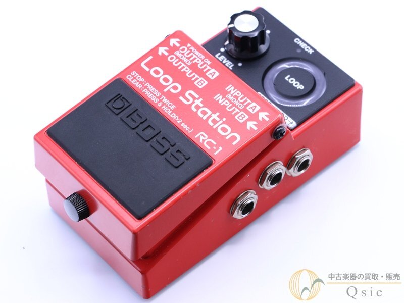 [良品] BOSS RC-1 「誰もが気軽にはじめられるルーパー」をコンセプトに開発！簡単操作でプレイが可能！ [RMW27]【阿倍野店在庫】