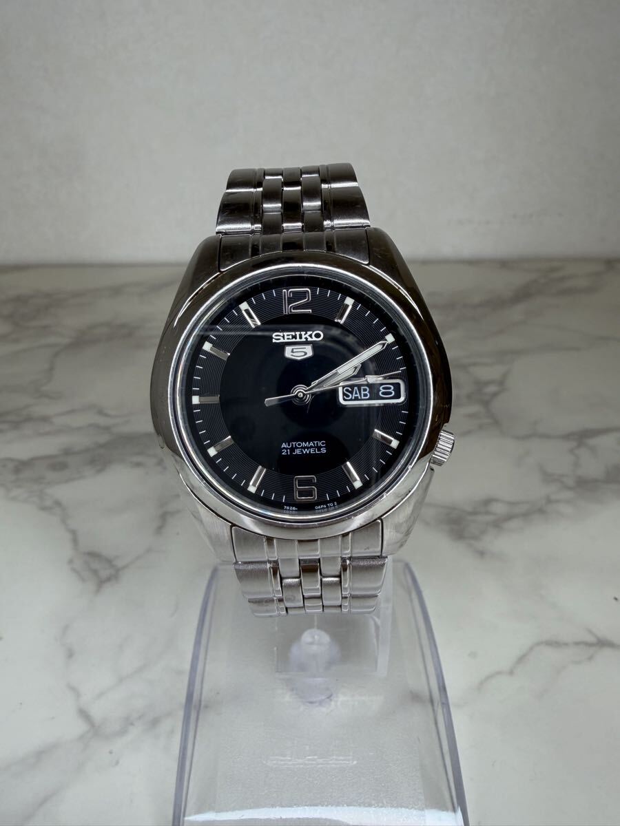 SEIKO セイコー 自動巻き 腕時計 21石 7S26-01V0