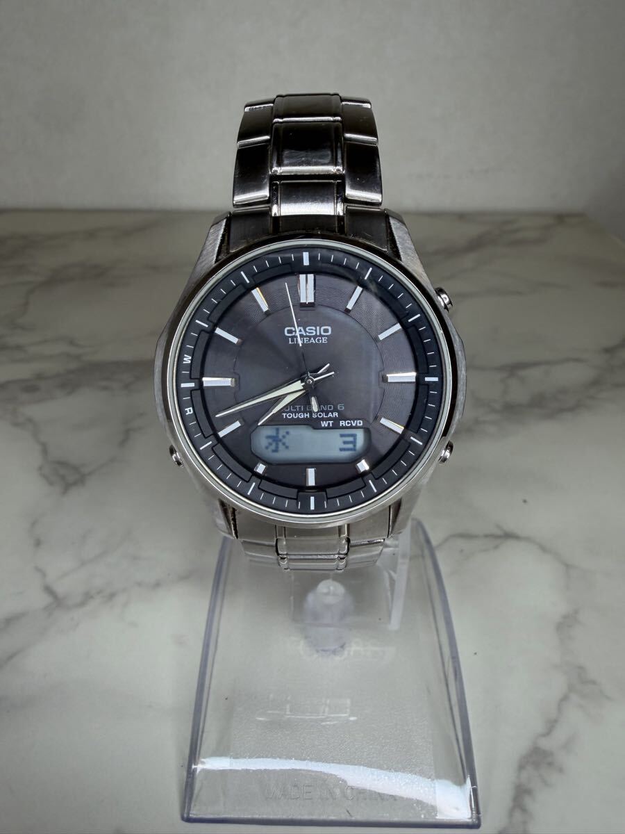 CASIO ウェーブセプター 電波ソーラー　LCW-M100