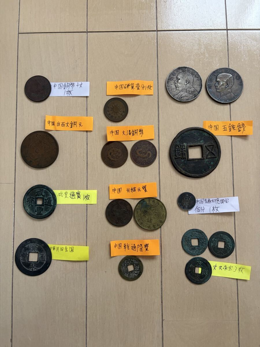古銭 中国 穴銭 コレクション