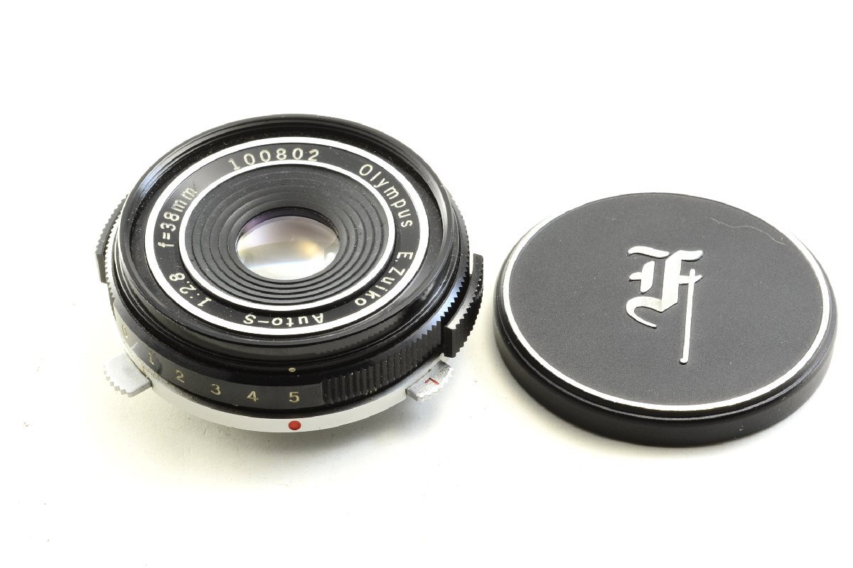 【レア・並品】Olympus オリンパス E.Zuiko Auto-S 38mm F2.8 #5035