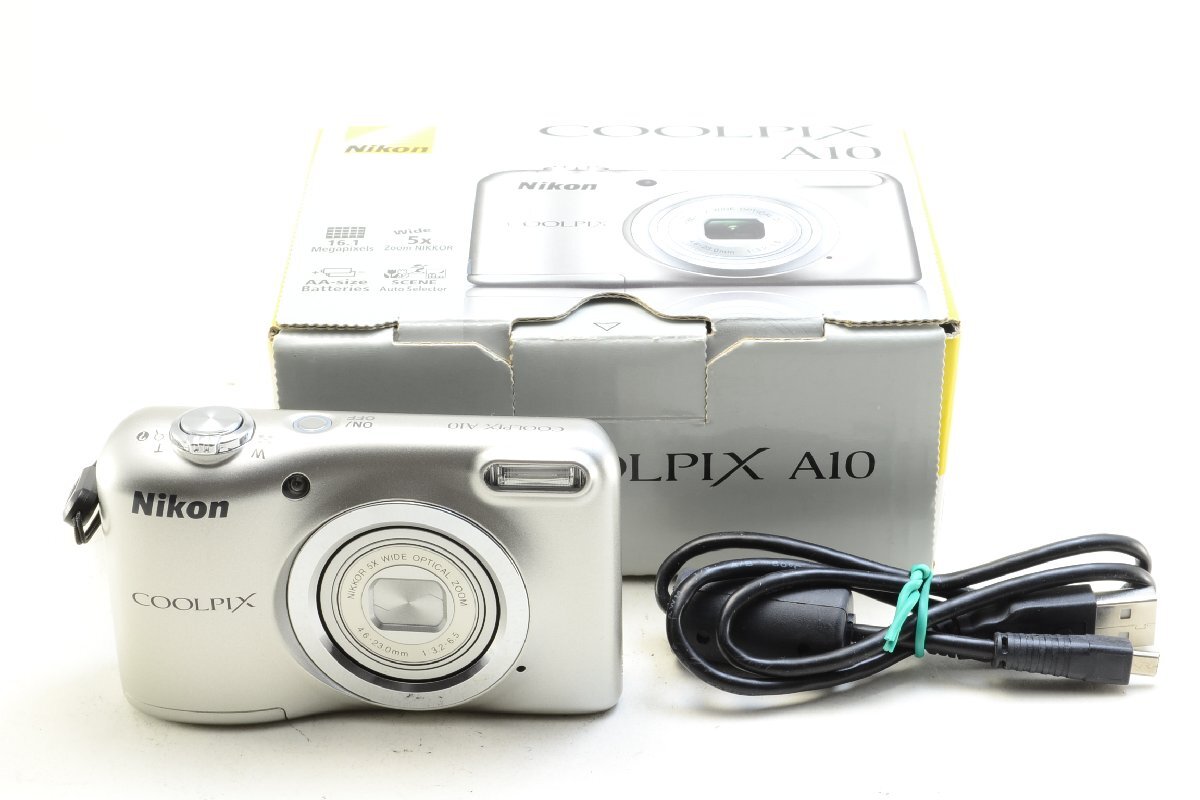 【ジャンク扱】Nikon ニコン COOLPIX A10 / 外観キレイ・元箱付 #5042
