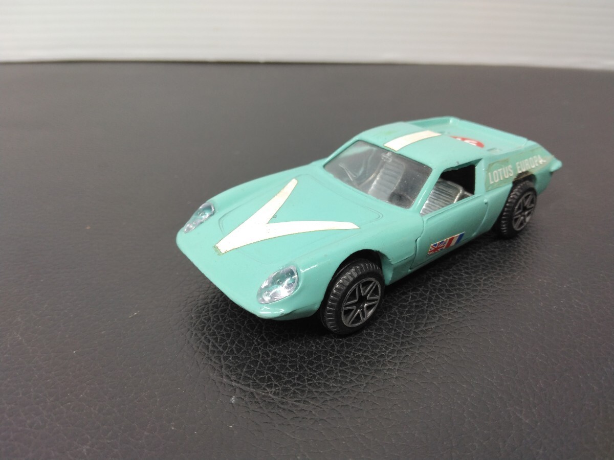 Q 当時物 レトロ　ポリトイズ E No.563 ロータス ヨーロッパ　1/43スケール Politoys　おもちゃ　ヴィンテージ　玩具　ミニカー