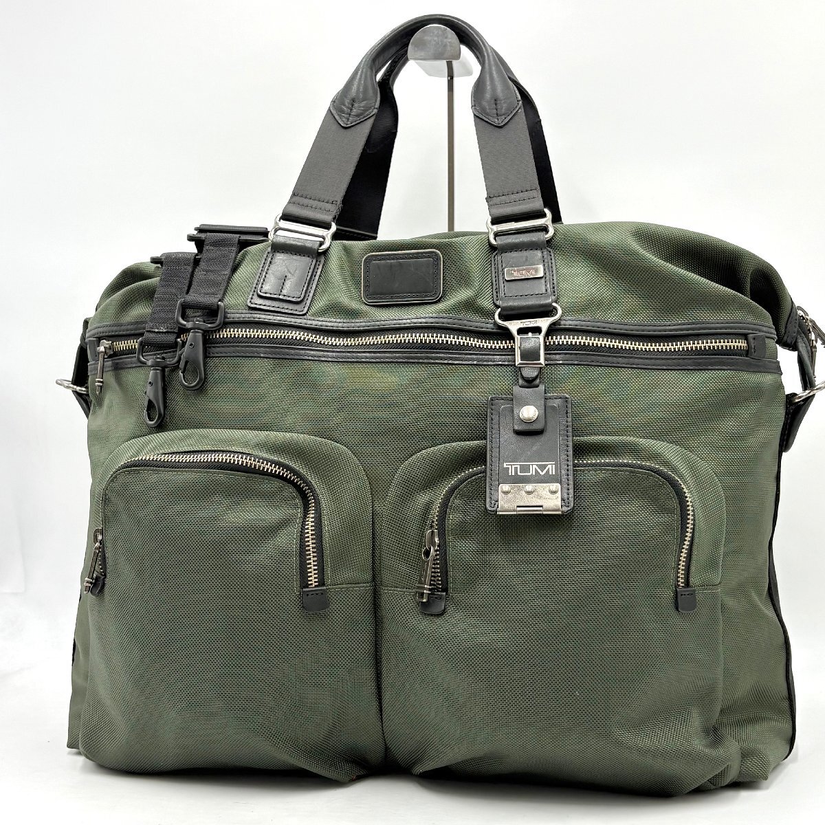 1円/極美品◎TUMI トゥミ KESSLER ラージダッフル 2way ボストンバッグ ゴルフバッグ トートバッグ ショルダー メンズ ビジネス 大容量◎