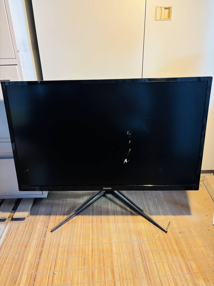 Z15 [通電動作確認済] Philips 326M6 32インチ4Kモニタ 画面点滅あり