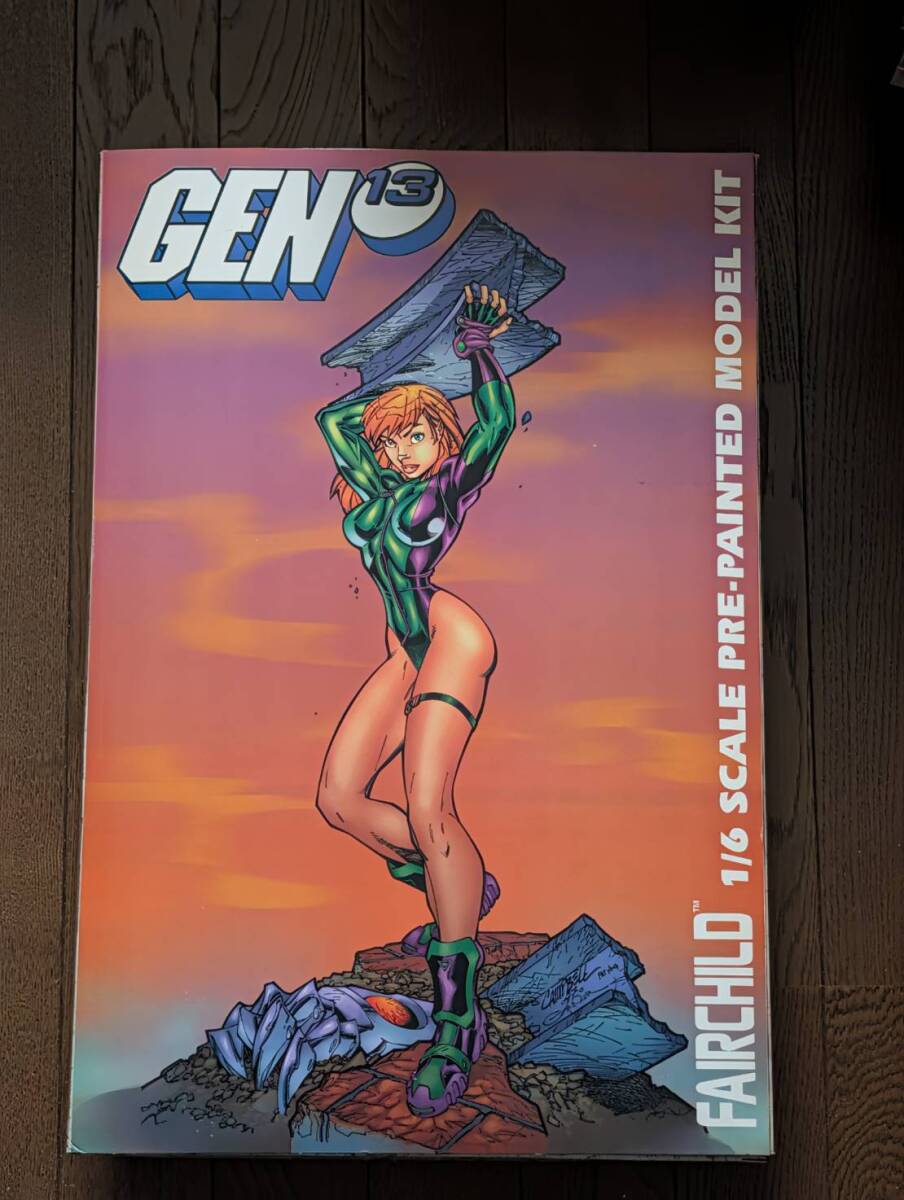 【世界1300個限定】GEN13 フェアチャイルド 1/6 スタチュー J・スコット・キャンベル WildStorm アメコミ