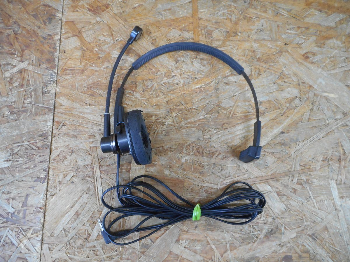 ◎【簡易動作確認】SONY DR-100 CCU-M7／M5用インカムヘッドセット 現状品◎Z-3995