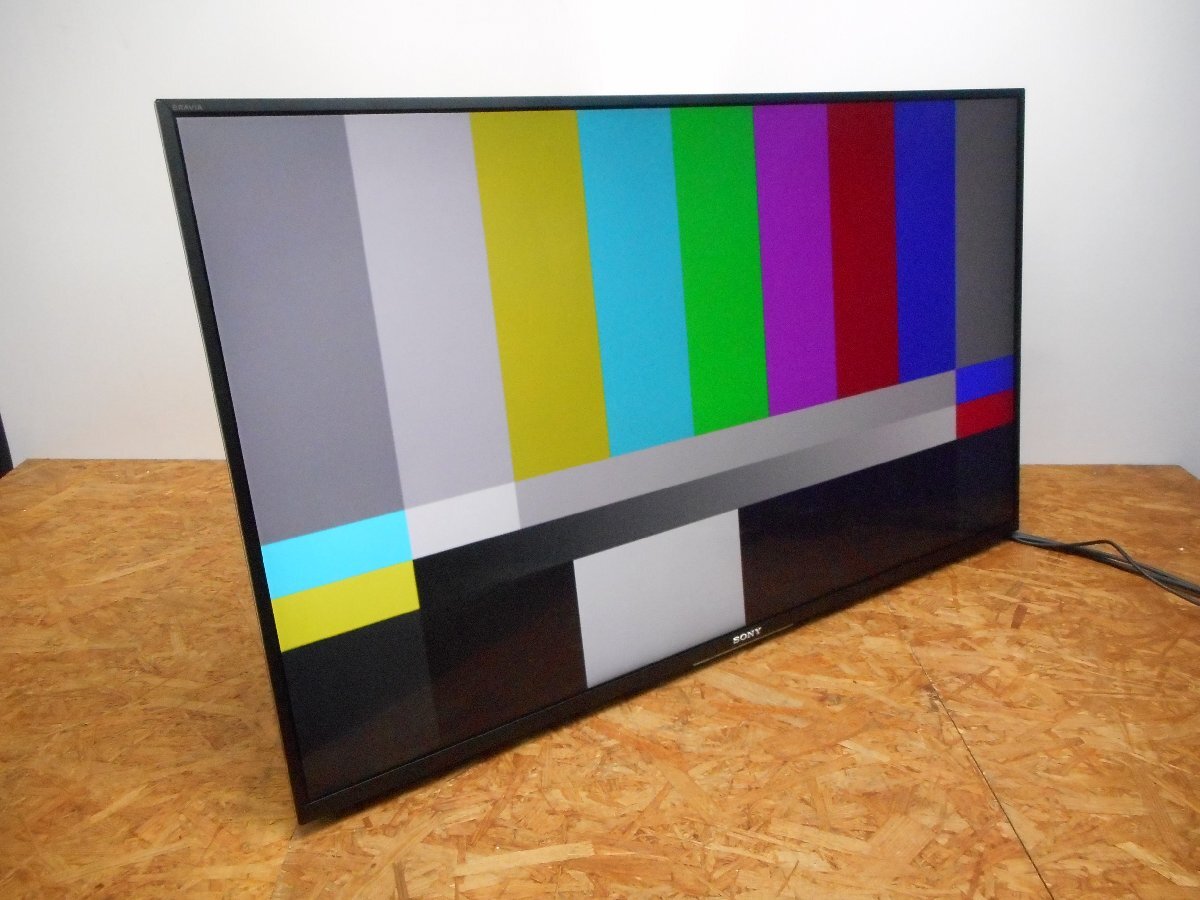 ◎SONY BRAVIA KJ-43X8000E 地上・BS・110度CS 4K対応液晶テレビ 有線・無線LAN Android YouTube対応 2017年製 訳あり◎331