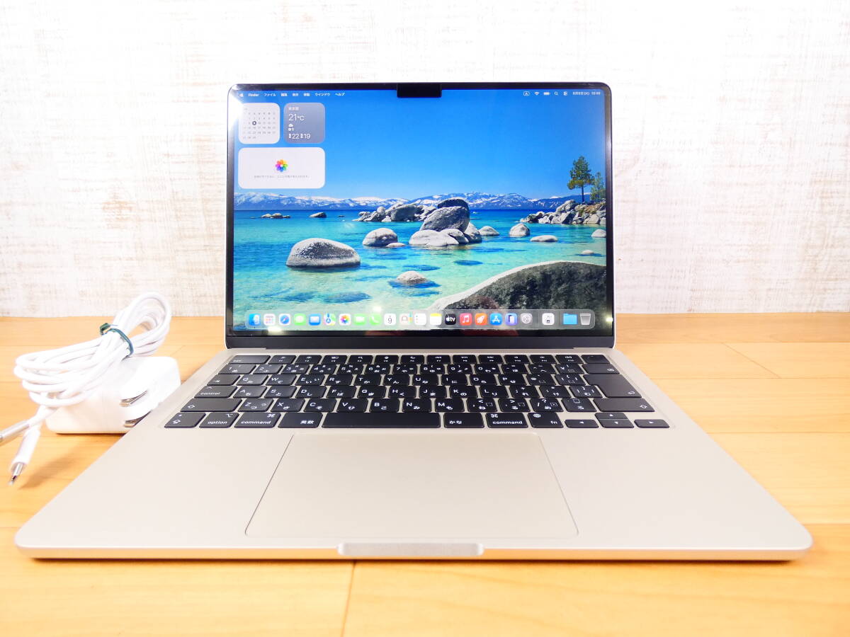 Apple MacBook Air 2022 A2681 ノートパソコン M2/8GB/256GB/最大容量96% @80 (4)