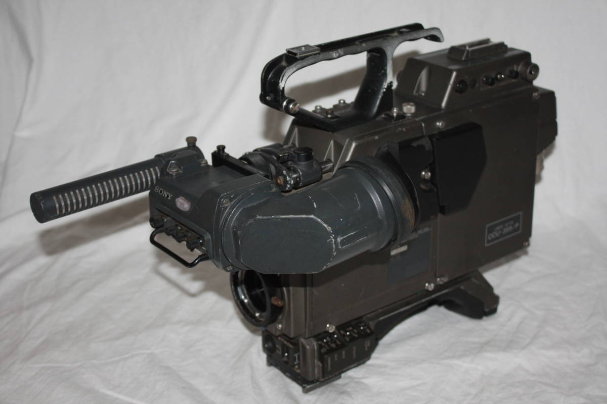 SONY　BVP-70IS+CCU-355/P　動作品　放送用ビデオカメラ