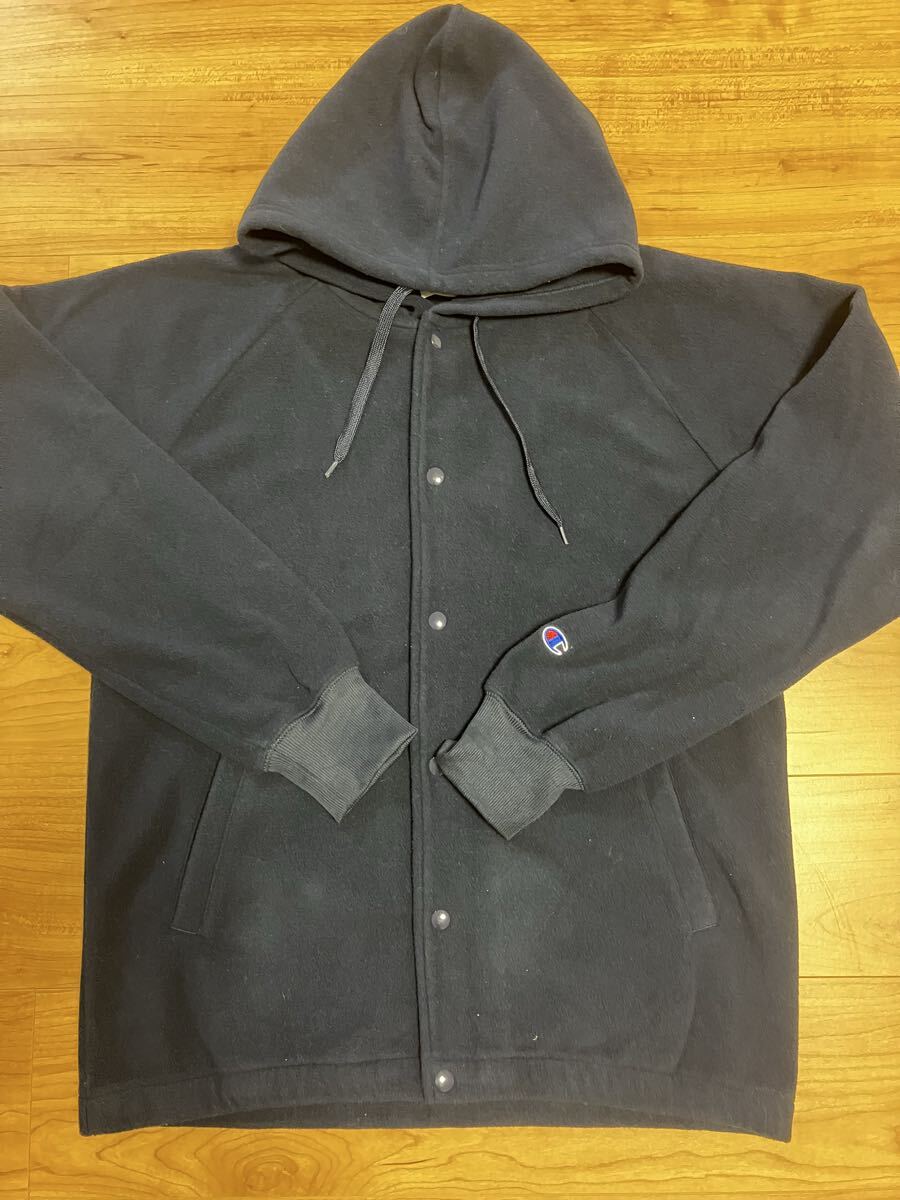〜*champion チャンピオン　ネイピー　パーカー　サイズXL 美品*〜