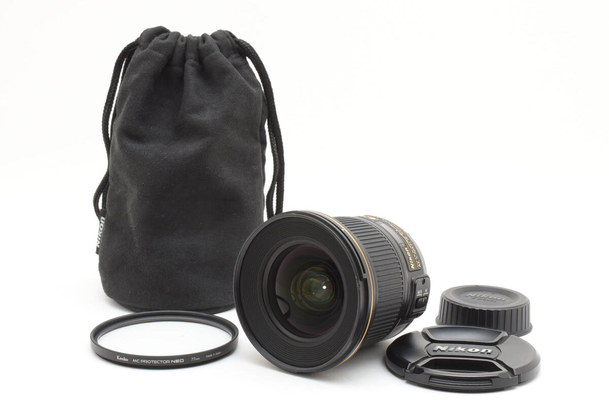 ★美品 完全動作品★ Nikon ニコン AF-S NIKKOR 20mm F1.8 G ED
