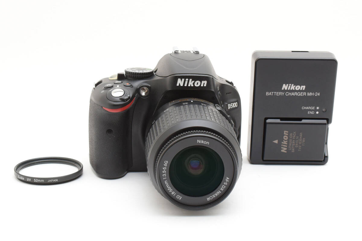 ★良品 基本動作確認済★ Nikon ニコン D5100 レンズキット